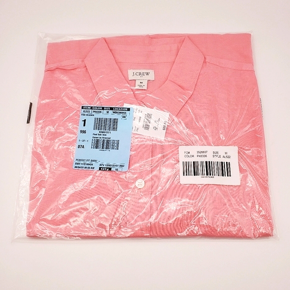 J.Crew Linen-Cotton Shirt in Perfect Fit in S, M. - Picture 5 of 7